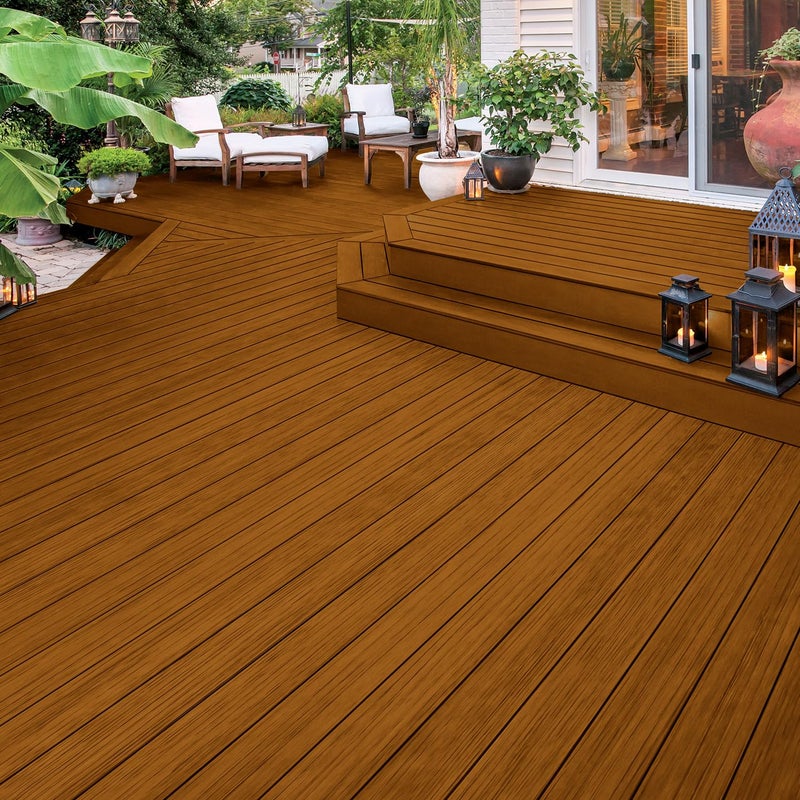 Olympic WaterGuard 11.75 oz. Woodland Cedar Semi-Transparent Exterior Wood Stain Plus Sealer - Image 4
